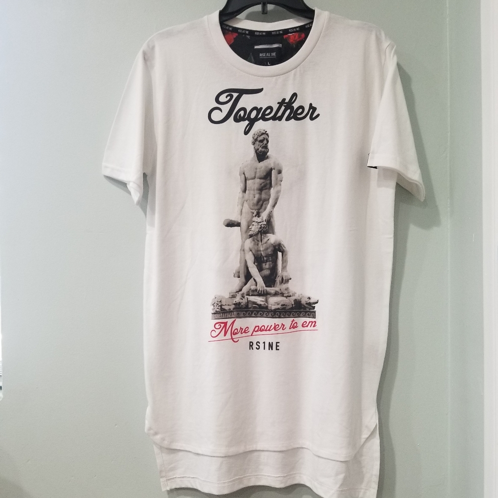 RS1 white shirt